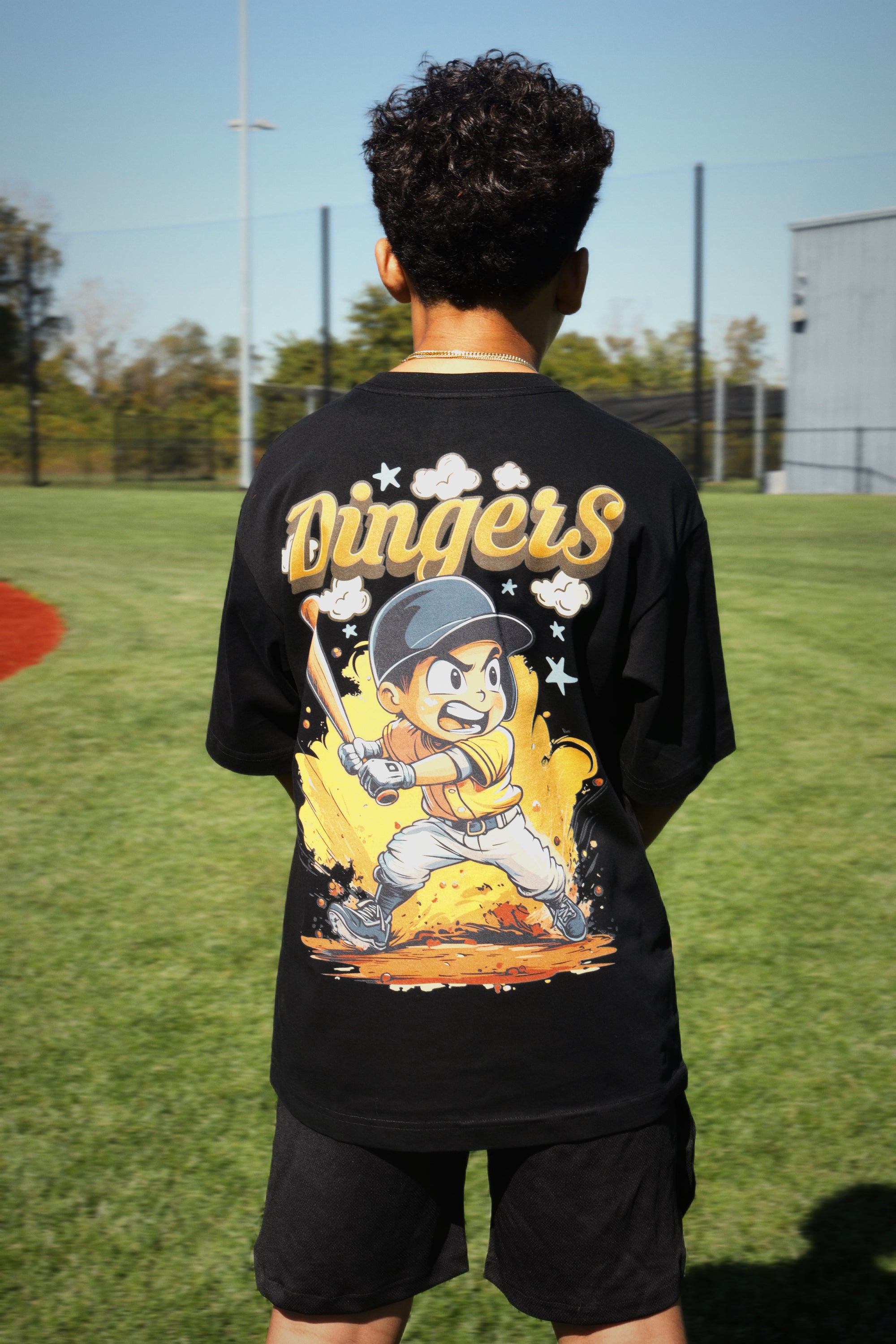 Baseball Anime Graphic T - Dingers