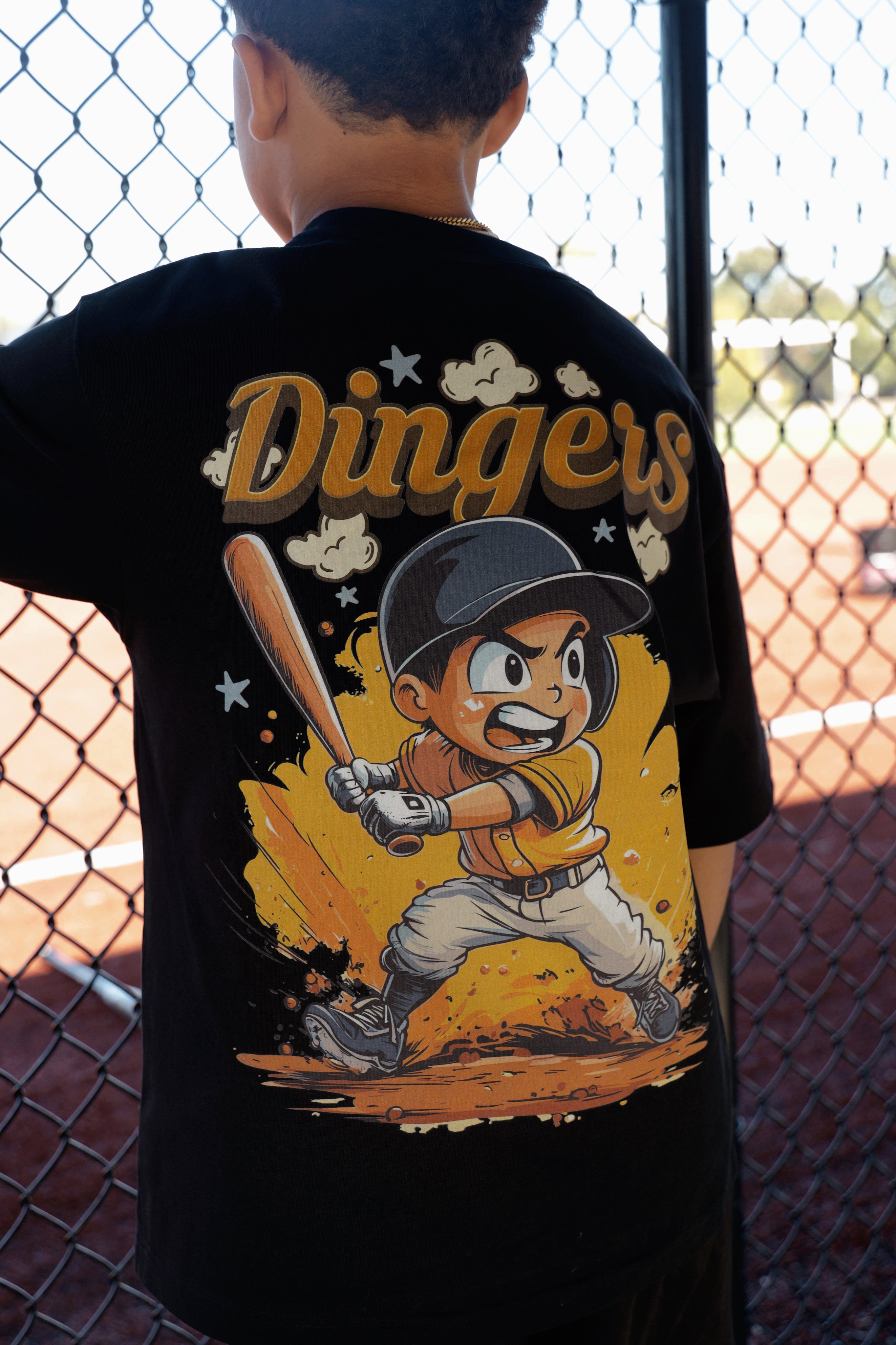 Baseball Anime Graphic T - Dingers